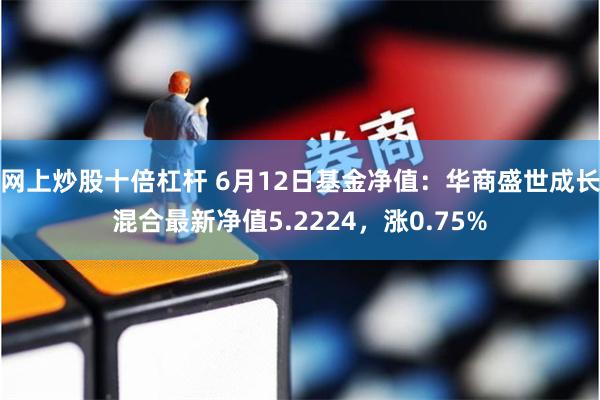 网上炒股十倍杠杆 6月12日基金净值：华商盛世成长混合最新净值5.2224，涨0.75%