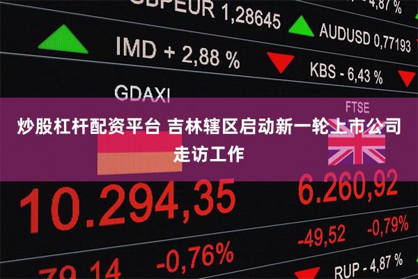 炒股杠杆配资平台 吉林辖区启动新一轮上市公司走访工作